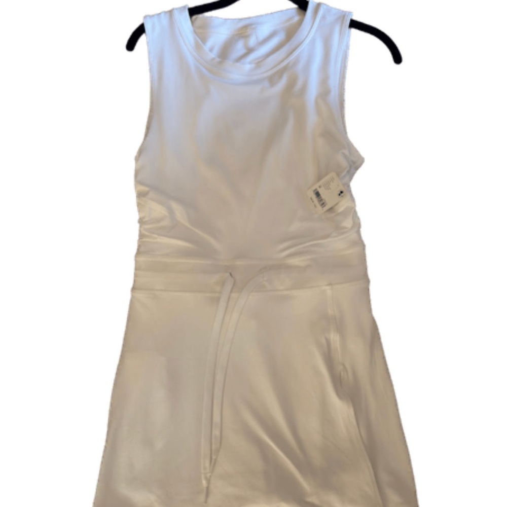 Free People Movement White Sleeveless Dress